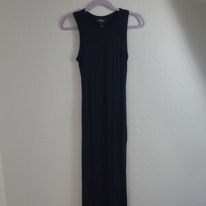 Lulu's Elegant Black Maxi Dress Size S